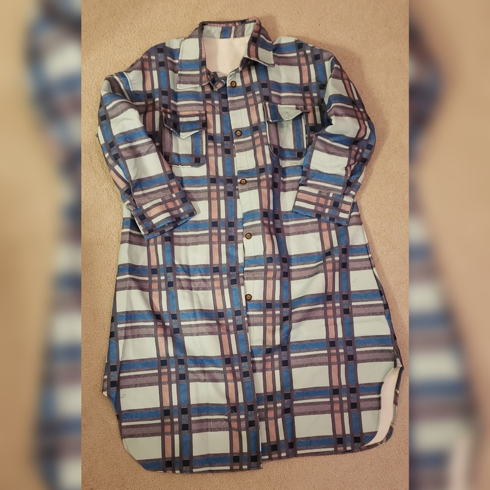 Plaid type jacket